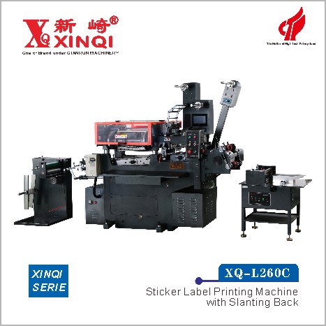 XQ-L260C - Sticker Label Printing Machine(CNC) 